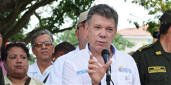 Santos ve difícil seguir proceso de paz si Farc rompen cese del fuego