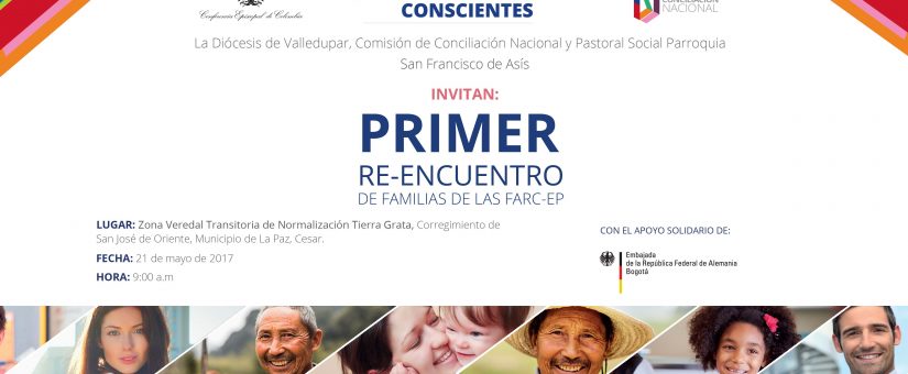 Comisión de Conciliación Nacional y Diócesis de Valledupar facilitarán primer reencuentro de familias de las FARC