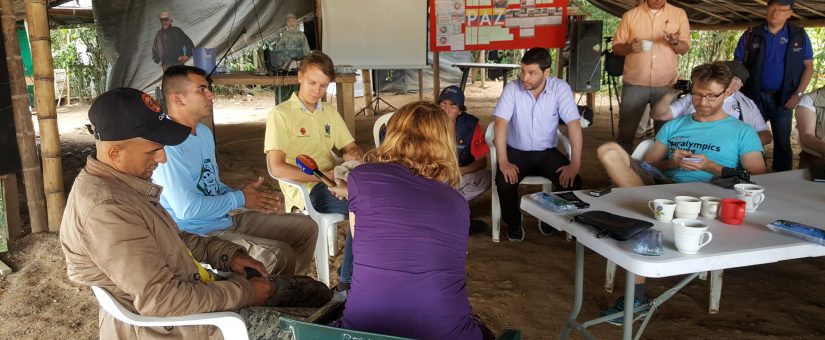 Así fue la visita de la delegación alemana y de miembros de la CCN al departamento del Meta