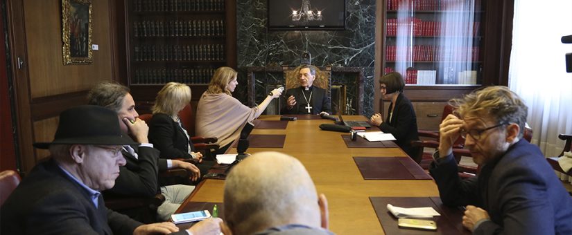 Periodistas alemanes conocen detalles de la visita del mensajero de la reconciliación en Colombia: el Papa Francisco