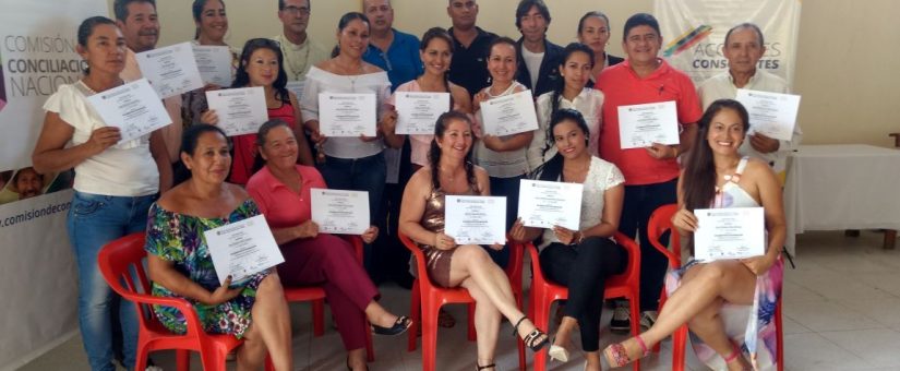 Culminó diplomado “Pases de Reconciliación” en Mesetas, Meta